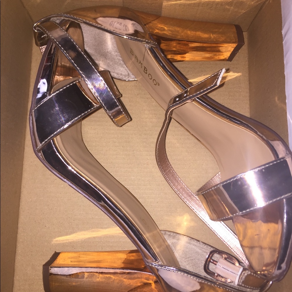 Rose Gold heels